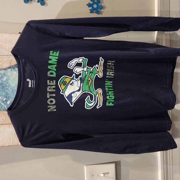 gen 2 Other - EUC GEN 2 Notre Dame Fightin' Irish Boys Sz L (16) Long Sleeve Shirt